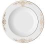 6 x assiette creuse en porcelaine - versace